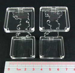 LITKO Flying Figure Stands, 25mm Square (2)-General Gaming Accessory-LITKO Game Accessories