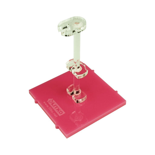 LITKO Deluxe Flight Stand Compatible with Star Wars: X-Wing (Standard Ship), Pink-Flight Stands-LITKO Game Accessories