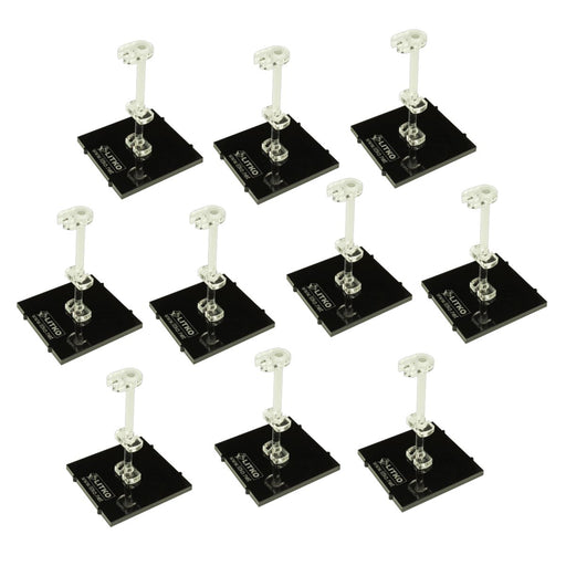 LITKO Deluxe Flight Stand Compatible with Star Wars: X-Wing (Standard Ship), Black (10)-Flight Stands-LITKO Game Accessories