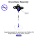 LITKO Elevated Drone Set, 1.5-inch Pegs, Black (2) - LITKO Game Accessories