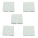 LITKO Heavy Duty Flight Bases, Square, 50mm, 3mm Clear (5)-Flight Stands-LITKO Game Accessories