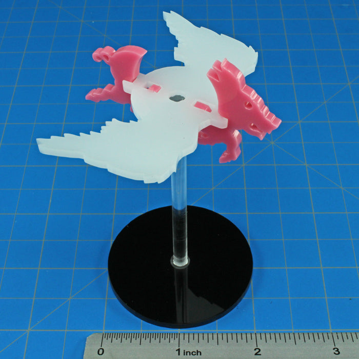 LITKO Flying Pig Character Mount Kit with 2-inch Circle Base-Character Mount-LITKO Game Accessories
