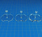 LITKO 50mm Circular Flight Stand Kit Compatible with Star Wars: Legion, 3mm Clear (5)-Flight Stands-LITKO Game Accessories