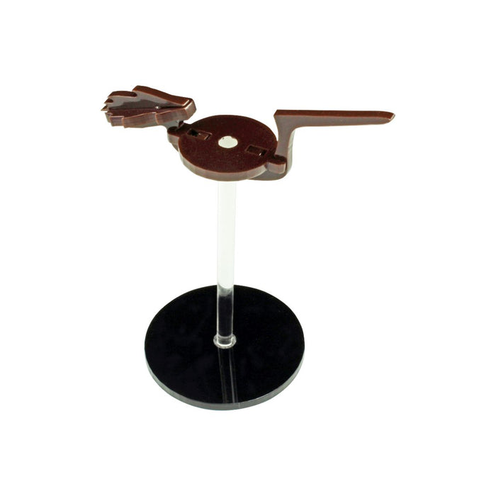 LITKO Flying Broom Character Mount with 2-inch Circle Base, Brown - LITKO Game Accessories