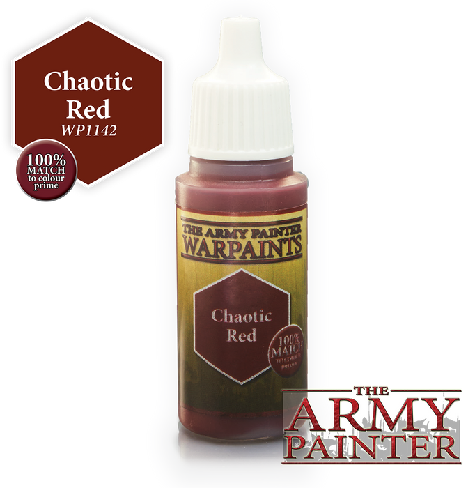 Chaotic Red Paint (0.6 Fl Oz)-Paint and Ink-LITKO Game Accessories