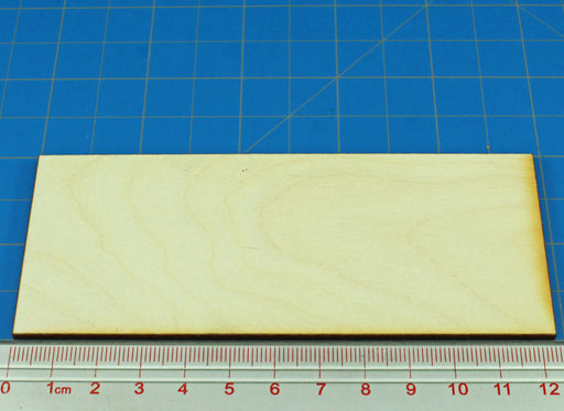 KoW 25x50mm Cavalry, 5-Troop Unit Base, Rectangular, 50x125mm, 3mm Plywood (1)-Specialty Base Sets-LITKO Game Accessories