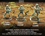 LITKO 50mm Circular Notched Bases Compatible with Star Wars: Legion, 3mm Clear (5)-Specialty Base Sets-LITKO Game Accessories