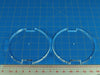 LITKO 70mm Circular Notched Bases Compatible with Star Wars: Legion, 6mm Clear (2)-Specialty Base Sets-LITKO Game Accessories