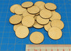 LITKO 27mm Circular Bases Compatible with Star Wars: Legion 1.5mm Plywood (25)-Specialty Base Sets-LITKO Game Accessories