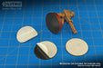 LITKO 27mm Circular Bases Compatible with Star Wars: Legion, .020" Magnet (25)-Specialty Base Sets-LITKO Game Accessories