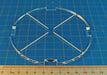 LITKO 120mm Circular Notched Tank Base Compatible with Star Wars: Legion, 6mm Clear-Specialty Base Sets-LITKO Game Accessories