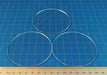 LITKO Circular Miniature Bases, 80mm, 1.5mm Clear (3)-Specialty Base Sets-LITKO Game Accessories
