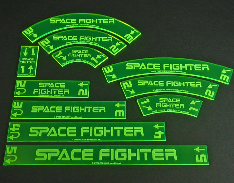 LITKO Personalized Space Fighter Deluxe Gauge Set (11)-Custom Movement Gauges-LITKO Game Accessories