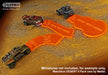 Personalized Gaslands Miniatures Game Template Set (12)-Custom Movement Gauges-LITKO Game Accessories