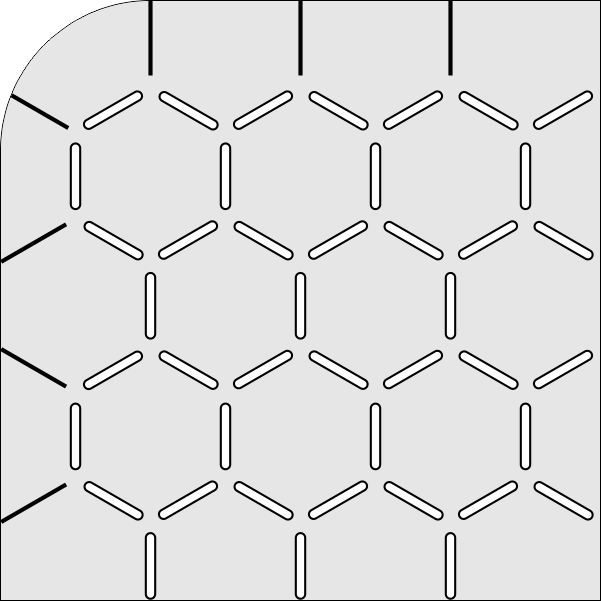 Custom Grid Stencil | Square Stencil | Hexagon Stencil - LITKO Game Accessories