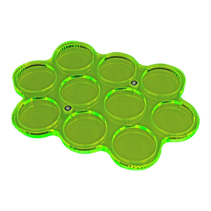 LITKO Custom Color 10-Figure 25mm Circle Display Tray-Movement Trays-LITKO Game Accessories