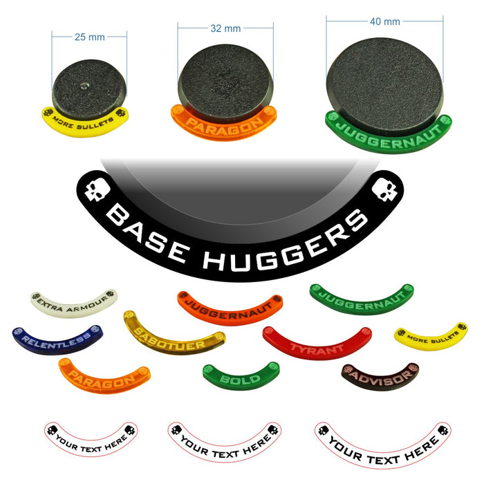 LITKO Personalized Base Hugger Token Set Compatible with WH:KT (10)-Custom Tokens-LITKO Game Accessories