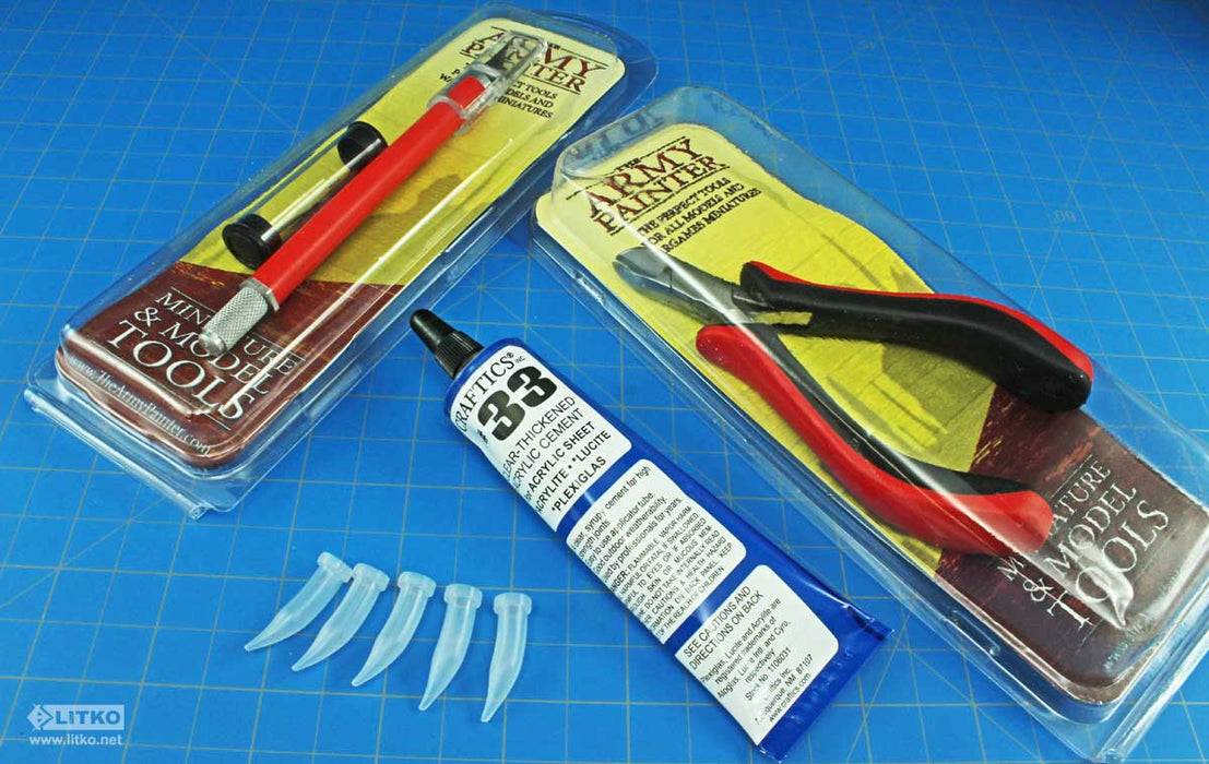 Craftics #33 Thick Acrylic Cement-Glue-LITKO Game Accessories