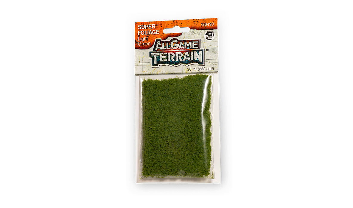 All Game Terrain Light Green Super Foliage-Flock and Basing Materials-LITKO Game Accessories