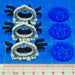 LITKO Cthulhu Mini Gate Markers Compatible with Arkham Horror Games (3)-General Gaming Accessory-LITKO Game Accessories