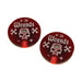 LITKO Wound Dials Numbered 0-20, Fluorescent Pink & Translucent Red (2)-Status Dials-LITKO Game Accessories