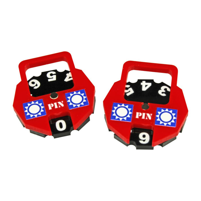 LITKO Premium Printed WWII Chinese Army Pin Dials (2)-Status Dials-LITKO Game Accessories