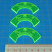 LITKO Overwatch Base Huggers Compatible with Shadow War: Armageddon, 32mm Bases, Fluorescent Green (3)-General Gaming Accessory-LITKO Game Accessories