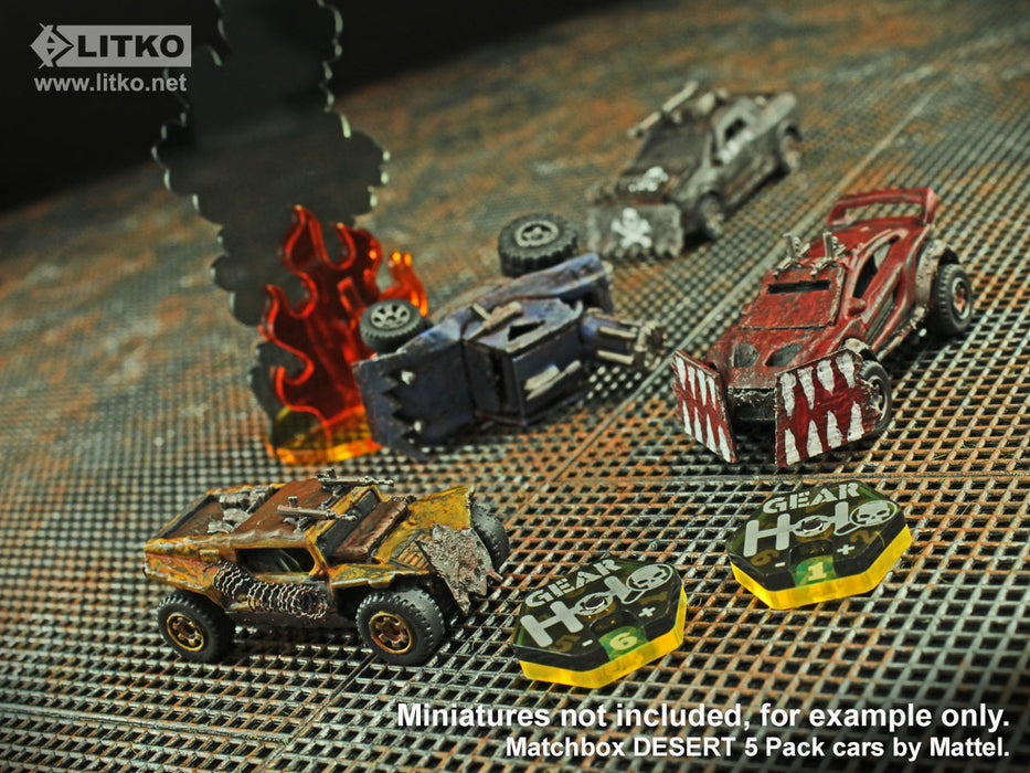 Turning Toy Cars into Combat Vehicles for Gaslands — LITKO Game Accessories