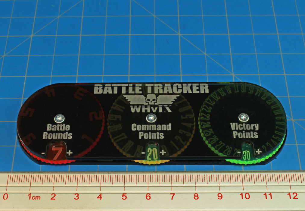 LITKO Battle Tracker compatible with WHv9, Multi-Color-Status Dials-LITKO Game Accessories