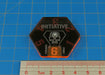 LITKO Initiative Turning Point Dial Compatible with WH: KT 2nd Edition, Fluorescent Orange & Translucent Grey - LITKO Game Accessories