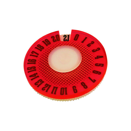 LITKO Universal Dial 0-21, Burst Pattern, Fluorescent Pink-Status Dials-LITKO Game Accessories