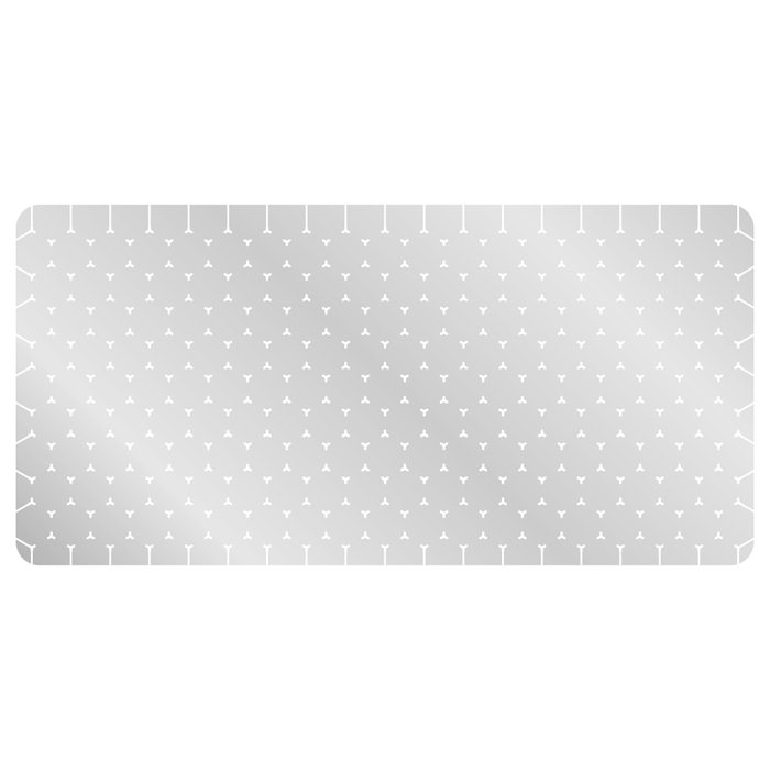 LITKO 1.25 inch Hex Grid Stencil, Star Pattern - LITKO Game Accessories