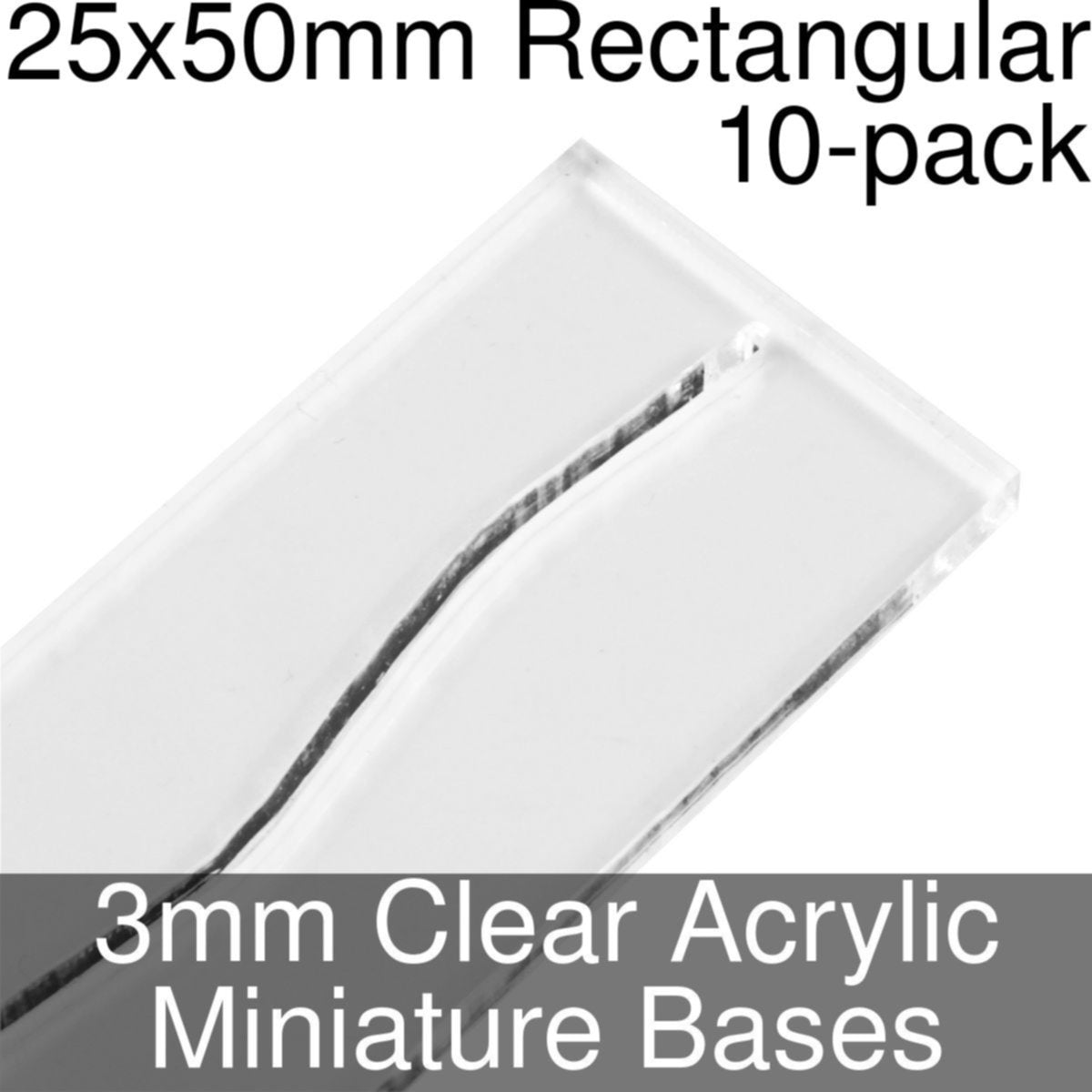 25x50mm rectangular (paper mini slot) miniature bases