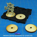 Rune Battles Infantry Miniatures Base, 3mm Plywood (25)-Specialty Base Sets-LITKO Game Accessories