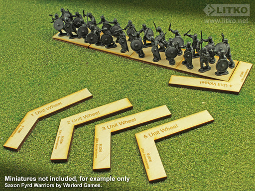 LITKO Wheel Gauge Set Compatible with Armati 2nd Edition (5)-Movement Gauges-LITKO Game Accessories