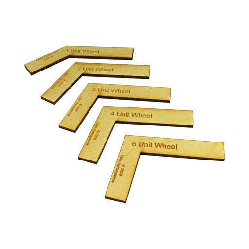 LITKO Wheel Gauge Set Compatible with Armati 2nd Edition (5)-Movement Gauges-LITKO Game Accessories