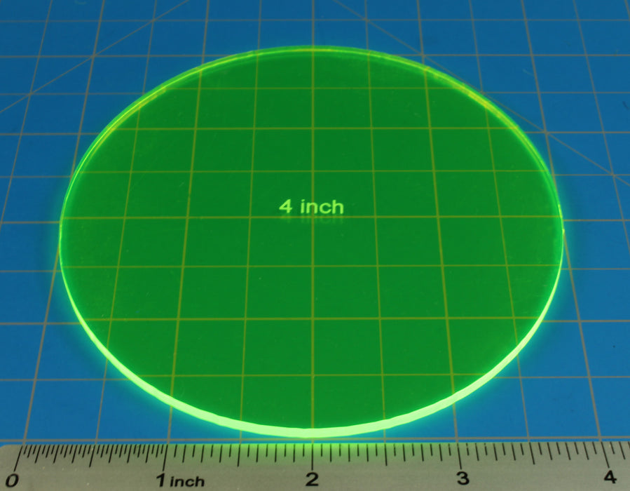 LITKO 4-inch Circular Gauge, Fluorescent Green-Movement Gauges-LITKO Game Accessories