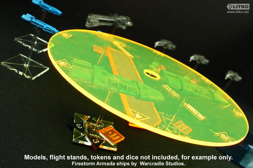 LITKO Template Set Compatible with Firestorm Armada (3)-Movement Gauges-LITKO Game Accessories