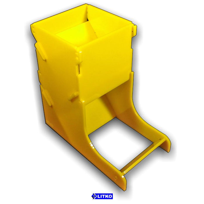 LITKO Yellow Dice Tower-Dice Tower-LITKO Game Accessories