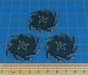 LITKO Cthulhu Darkness Templates Compatible with Mansions of Madness, Transparent Bronze (3)-Movement Gauges-LITKO Game Accessories