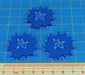 LITKO Cthulhu Stunned Templates Compatible with Mansions of Madness, Fluorescent Blue (3)-Movement Gauges-LITKO Game Accessories