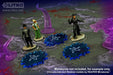 LITKO Cthulhu Stunned Templates Compatible with Mansions of Madness, Fluorescent Blue (3)-Movement Gauges-LITKO Game Accessories