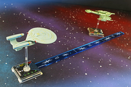 LITKO Secondary Weapon Gauge Compatible with Star Trek: Attack Wing, Fluorescent Blue-Movement Gauges-LITKO Game Accessories