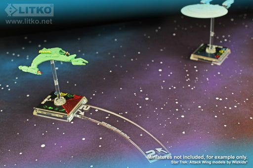 LITKO 2-Speed Bank Movement Gauge Compatible with Star Trek: Attack Wing-Movement Gauges-LITKO Game Accessories