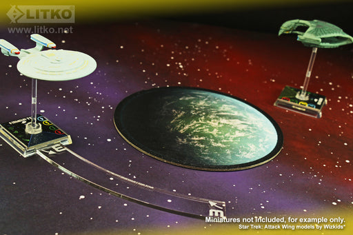 LITKO 3-Speed Bank Movement Gauge Compatible with Star Trek: Attack Wing-Movement Gauges-LITKO Game Accessories