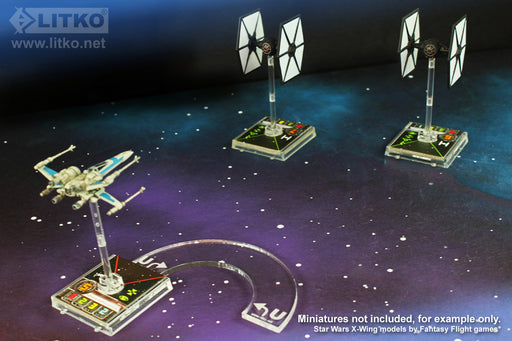 LITKO U-Turn Gauge Compatible with Star Wars X-Wing-Movement Gauges-LITKO Game Accessories