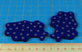 LITKO Minefield Templates compatible with ST: Attack Wing, Translucent Blue (2)-Movement Gauges-LITKO Game Accessories