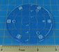 LITKO 3-inch Diameter Area Template, Transparent Light Blue-Movement Gauges-LITKO Game Accessories