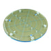 LITKO 4-inch Diameter Area Template, Transparent Light Blue-Movement Gauges-LITKO Game Accessories