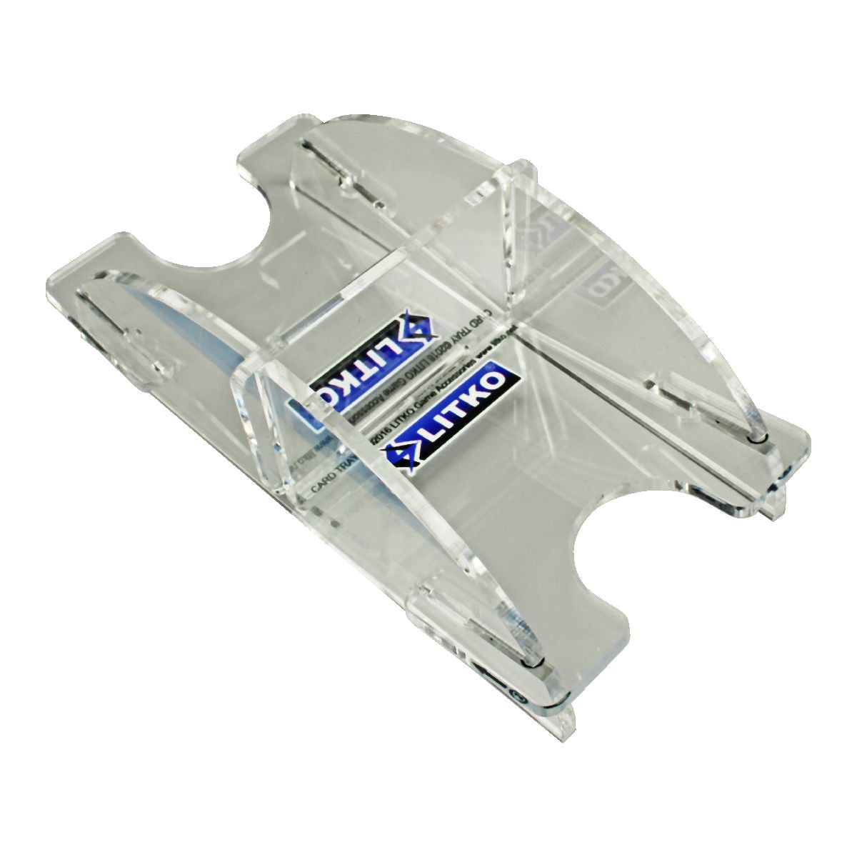 LITKO Mini-Sized Card Deck Tray with Discard Tray (Short, Holds 40-60 Cards)-Card Deck Tray-LITKO Game Accessories